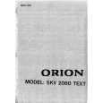 ORION SKV2080 Manual de Servicio