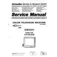 ORION CTV9025 Manual de Servicio