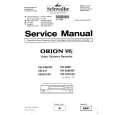 ORION VR3096 Manual de Servicio