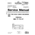 ORION TT119HY Manual de Servicio