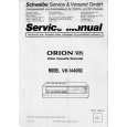 ORION VH1440RC Manual de Servicio