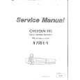 ORION N700EV Manual de Servicio