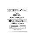 ORION DVDVR-2961 Manual de Servicio