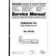 ORION VH191RC Manual de Servicio