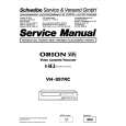ORION VH897RC Manual de Servicio