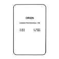 ORION TVC16997 Manual de Servicio