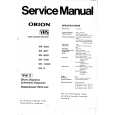 ORION VH555 Manual de Servicio