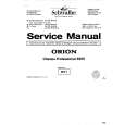ORION STUDIO 25 Manual de Servicio